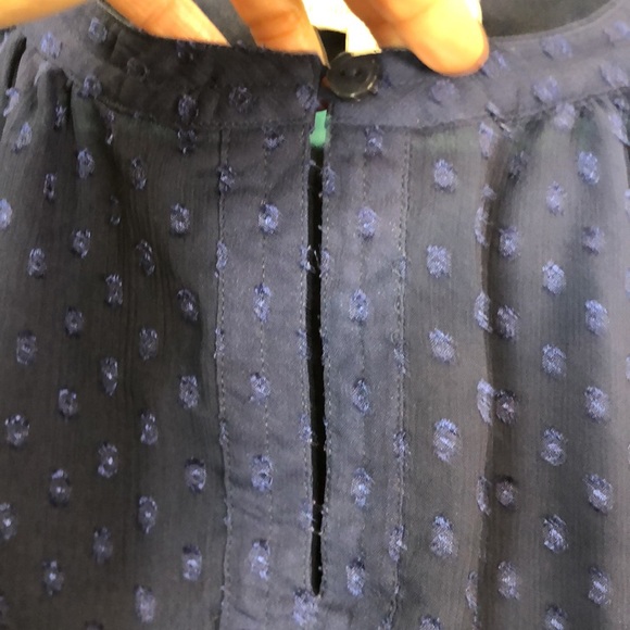 Coldwater Creek Womens Long Sleeve Blue Top SIZE SMALL - Picture 5 of 8